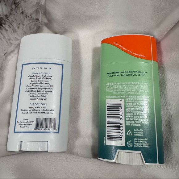 Native Jasmine & Sage deodorant Lume whole body deodorant Fresh Alpine scent NWT - Picture 4 of 5